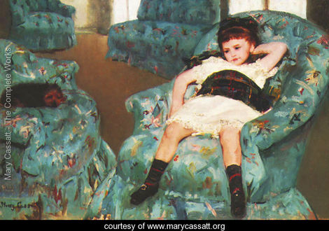 This painting is discussed in detail in the book. Check out more of Mary Cassat's work