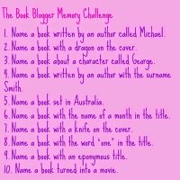 Bookish Fun: Memory Challenge